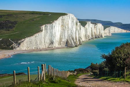 The Seven Sisters cliffs